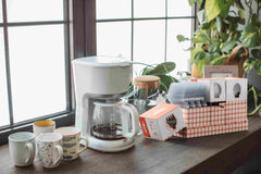 Clear Cutlery Caddy Combo - Gingham