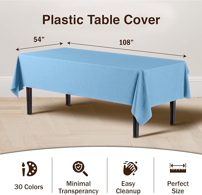 Light Blue Table Cover