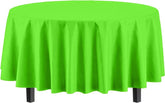 Round Lime Green Table Cover