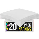 White Luncheon Napkins | 20 Count