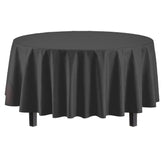 Premium Round Black Table Cover