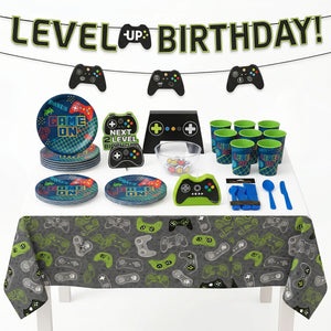 67 Pcs Game on Party Kit - For 8 Guests