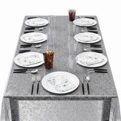 121 Pcs Silver Elegance Party Kit | For 20 Guests