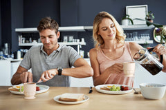 8 Oz. Ivory Glazed Coffee Cup w/ Handle | 8 Count