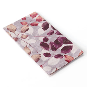 Rose Gold Leaf Print Luncheon Napkins | 720 Count