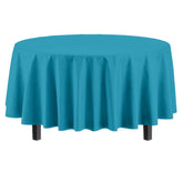 Round Turquoise Table Cover