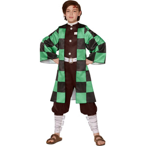 Demon Slayer Tanjiro Halloween Costume - Child XL (14-16)