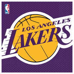 Los Angeles Lakers Lunch Napkins - 16 Pack