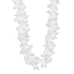 White Plumeria Flower Leis