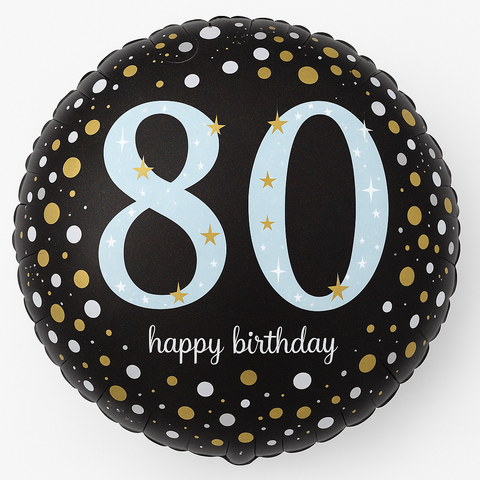 80th Birthday Balloons