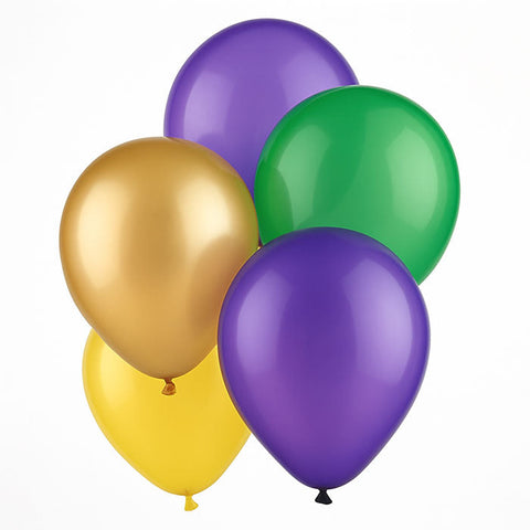 Mardi Gras Balloons