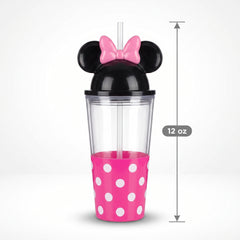 Minnie Mouse 18oz Party Cup with Straw and Ears Lid
