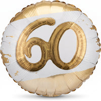 Golden Age 60th Birthday Foil Balloon