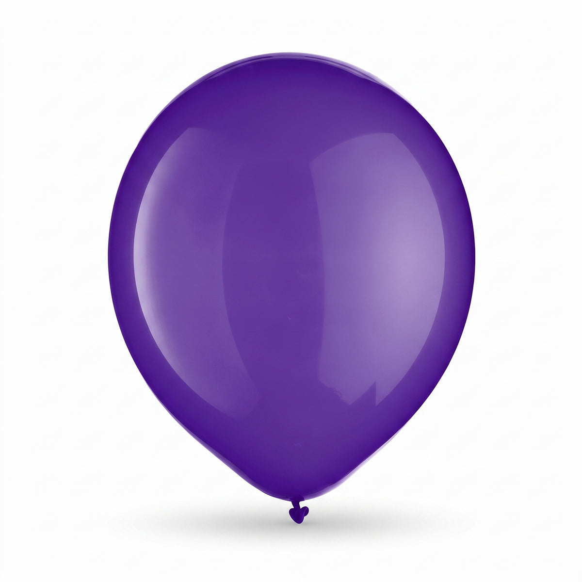 Vibrant Purple Latex Balloons, 9-Inch, 20-Pack