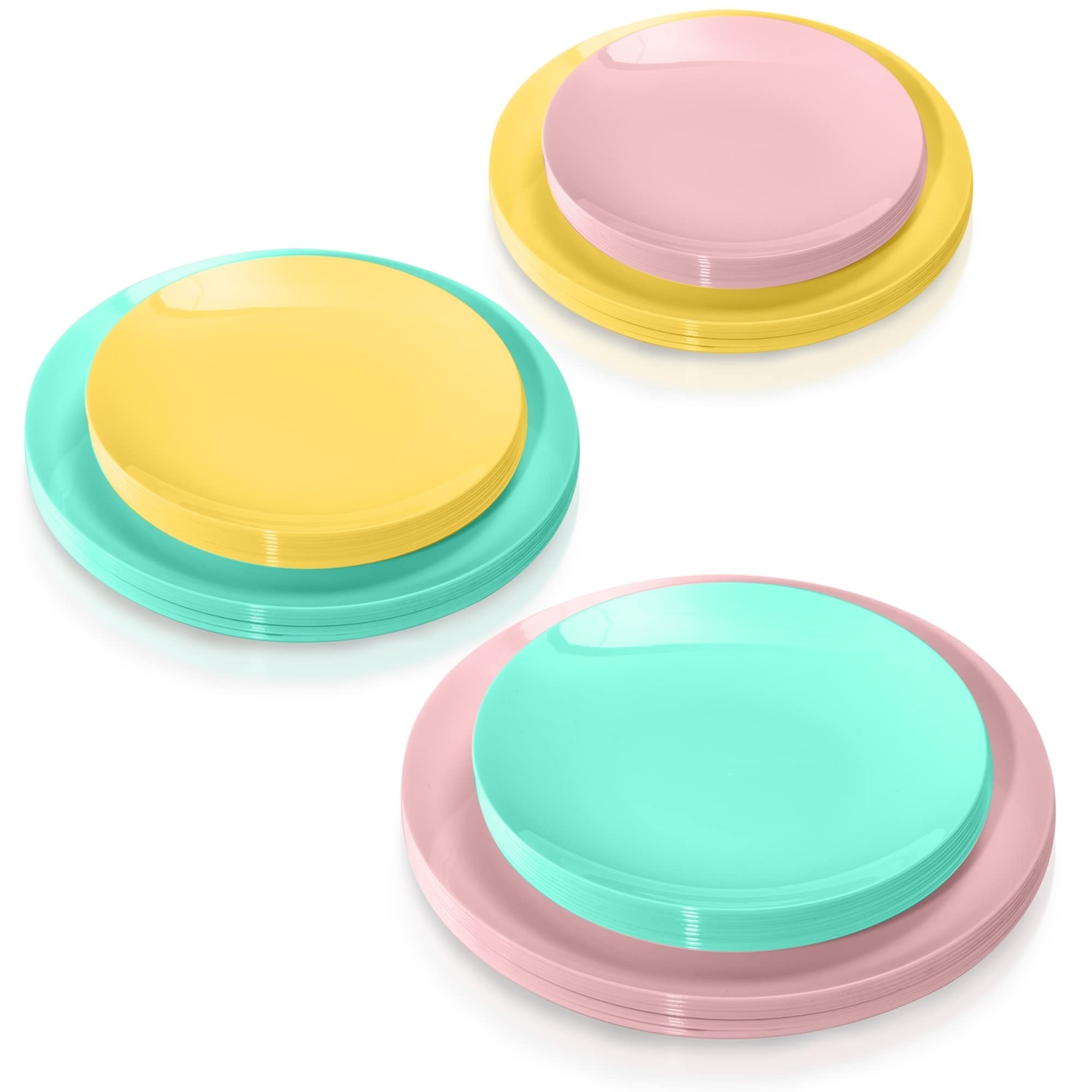 10 In. Cascade Design Plastic Plates | 120 Count