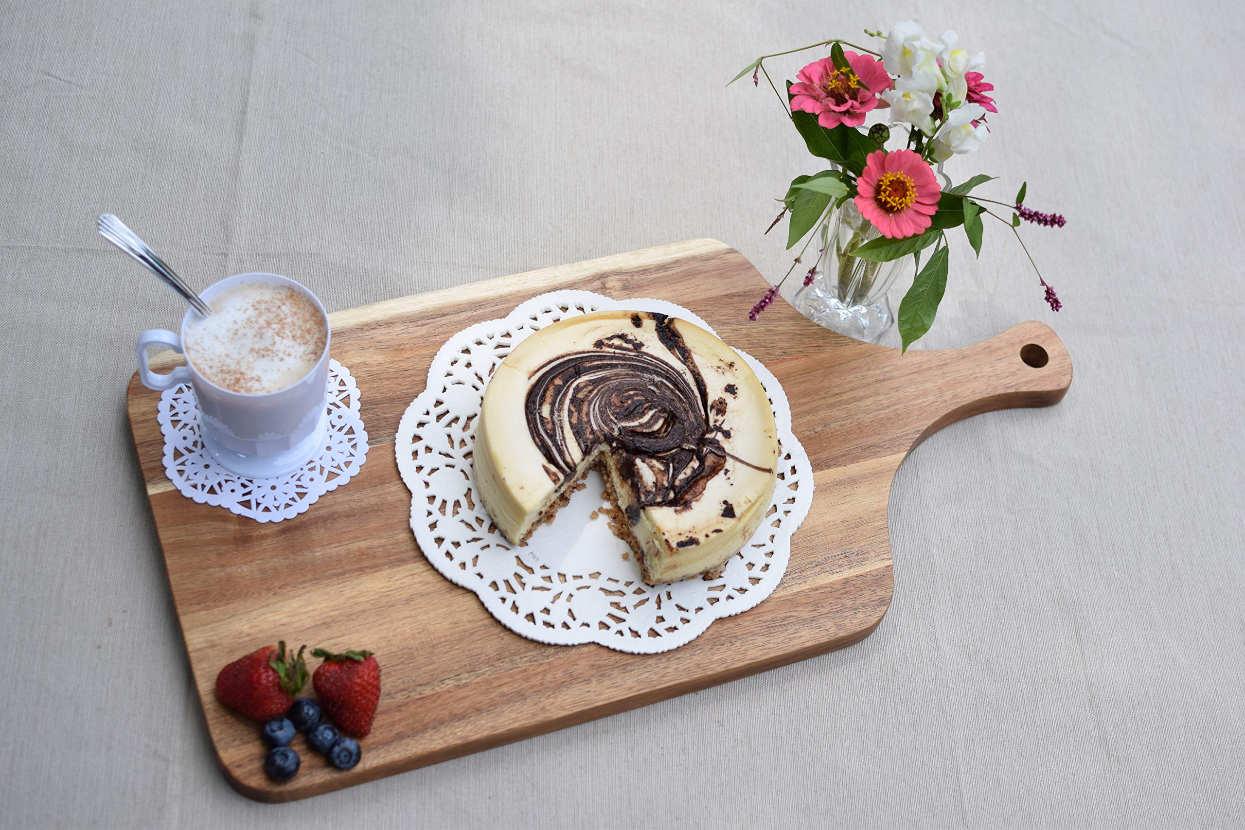 10 In. Round White Paper Doilies | 9 Count