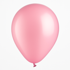 Bulk 9" New Pink Latex Balloons - 100 Count