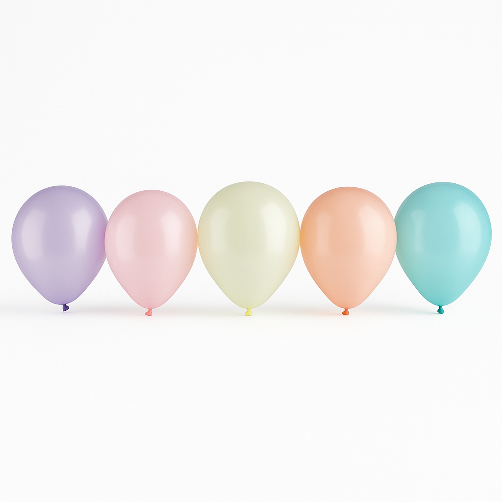 Sorbet Mix Latex Balloons 11" - 15 Pack