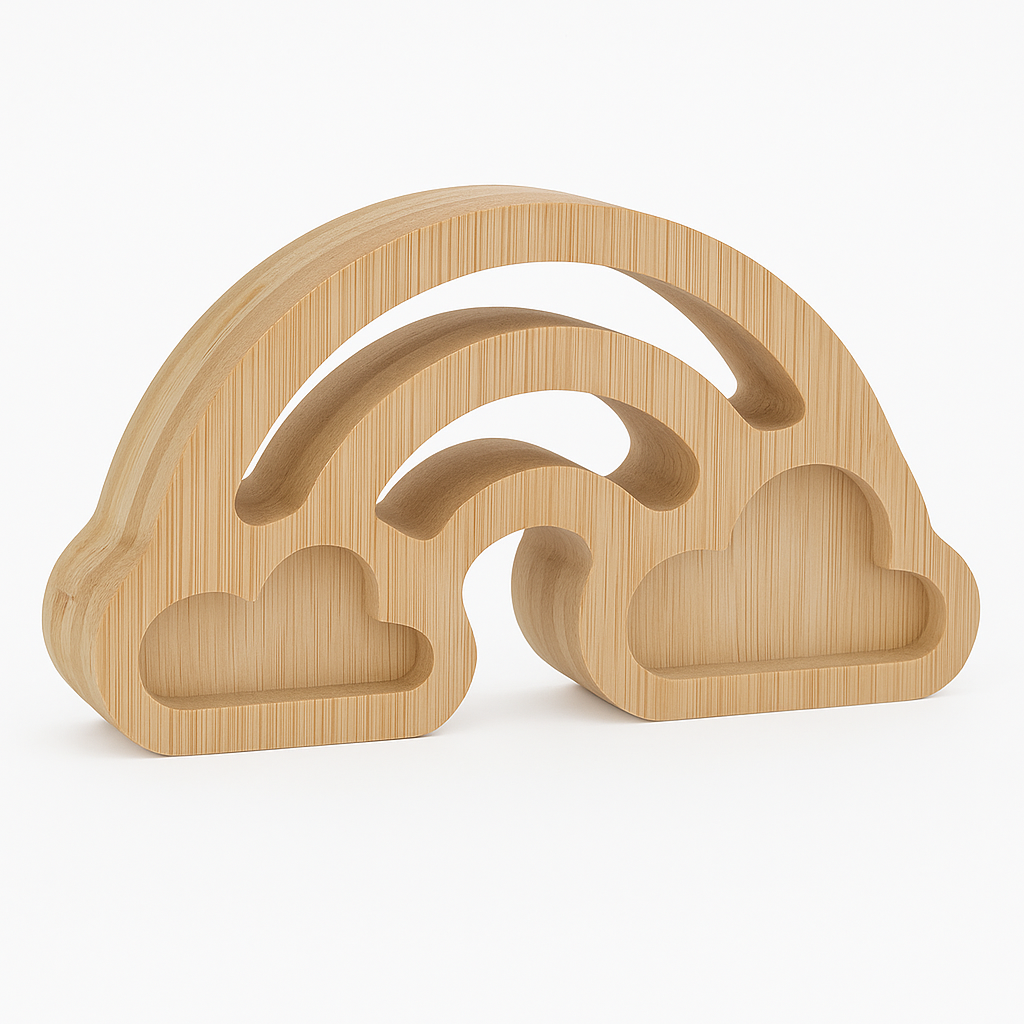 Bamboo Rainbow Balloon Weight