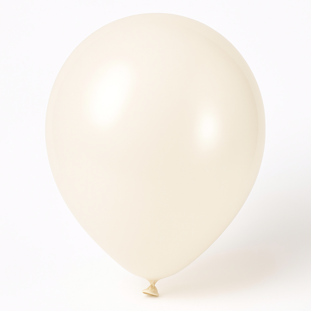 Luxaire Premium 12" White Latex Balloons - 25 Pack