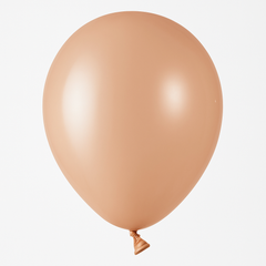 Luxaire Premium Taupe Latex Balloons - 5 Inch, 50 Pack