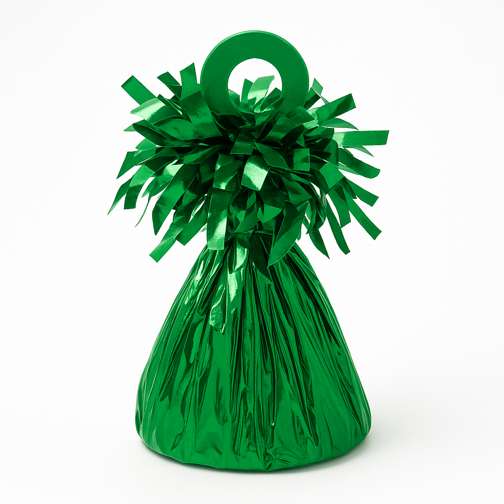Festive Green Balloon Weight