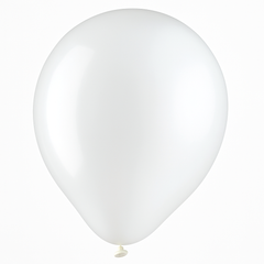 Classic White 12" Latex Balloons - 72 Pack