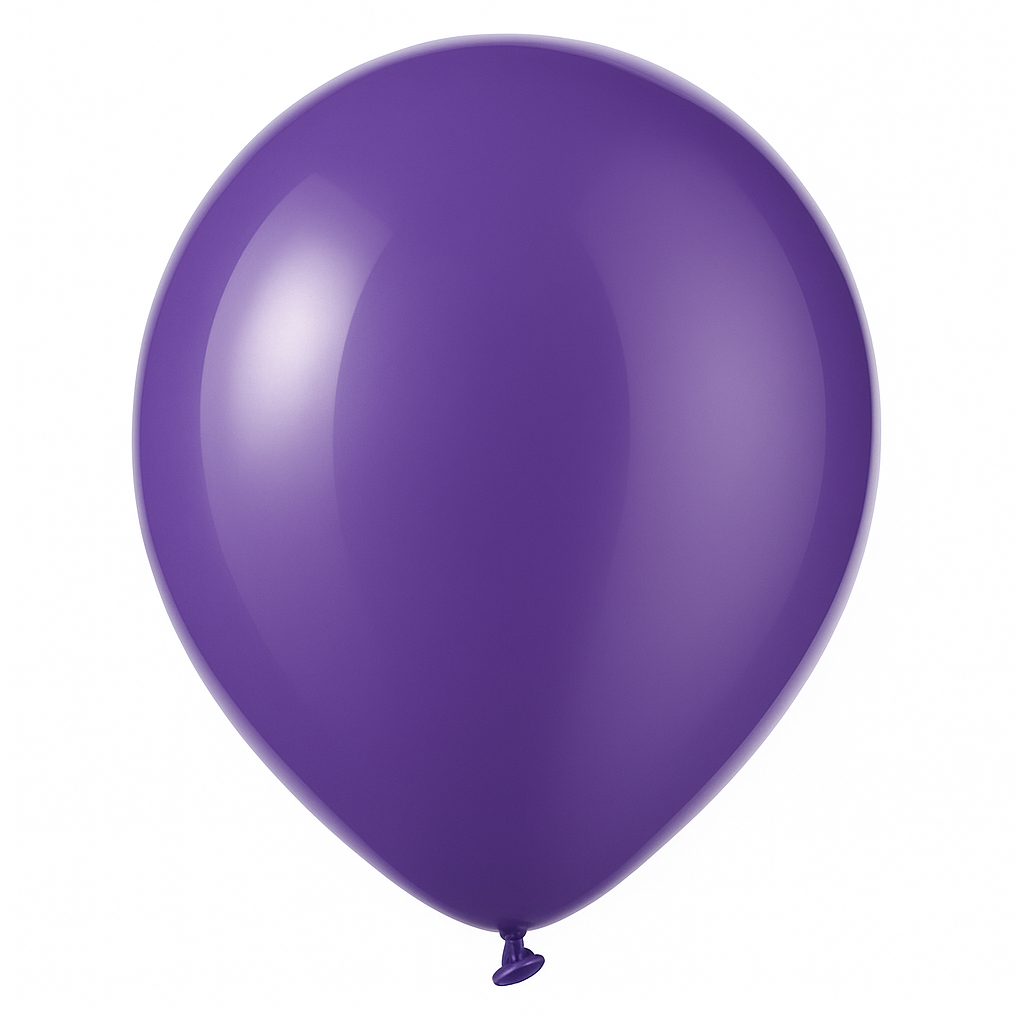 Vibrant Purple Latex Balloons - 12" 72 Pack for Celebrations