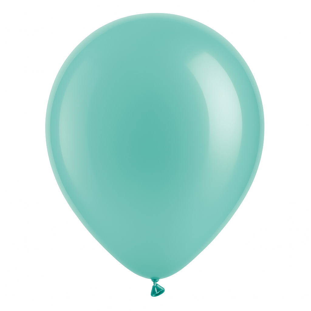 Robin Egg Blue Latex Balloons, 12-Inch, 15-Pack