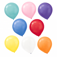 Assorted Pearl Latex Balloons - 12 In. | 15 Count