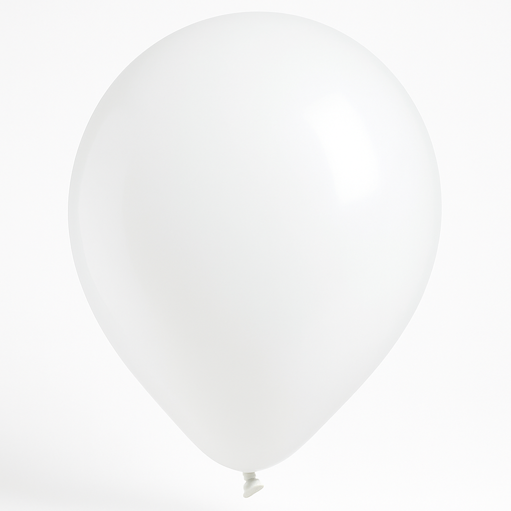 Bulk White Latex Balloons - 12 Inch