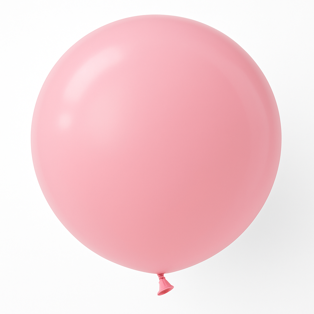 New Pink 24" Latex Balloons - 4 Pack