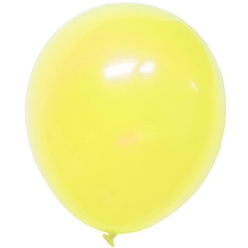 12 In. Yellow Balloons | Case of 3600