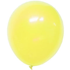 12 In. Yellow Balloons | Case of 3600