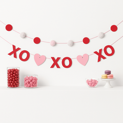 Happy Valentine's Day MDF Banner Set