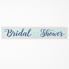 Mint Bridal Shower Banner