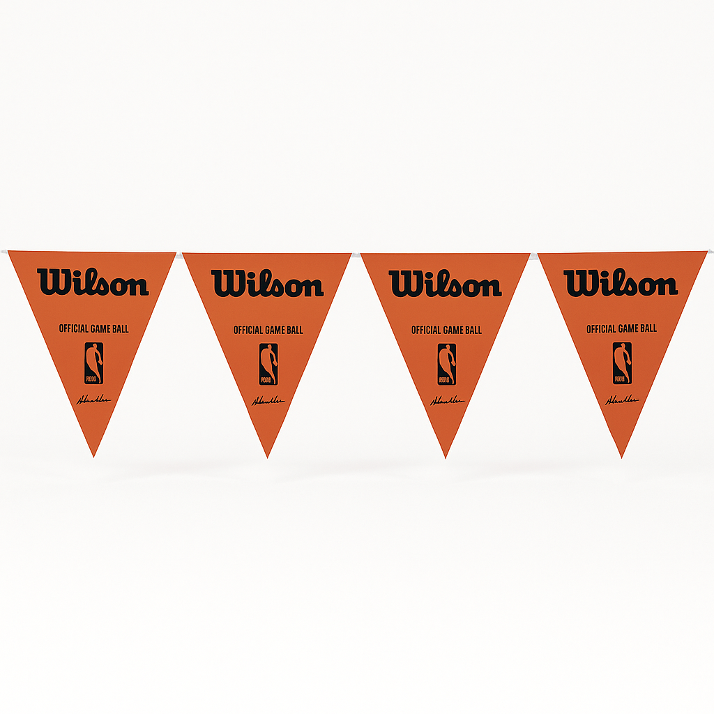 Wilson NBA Basketball Pennant Banner