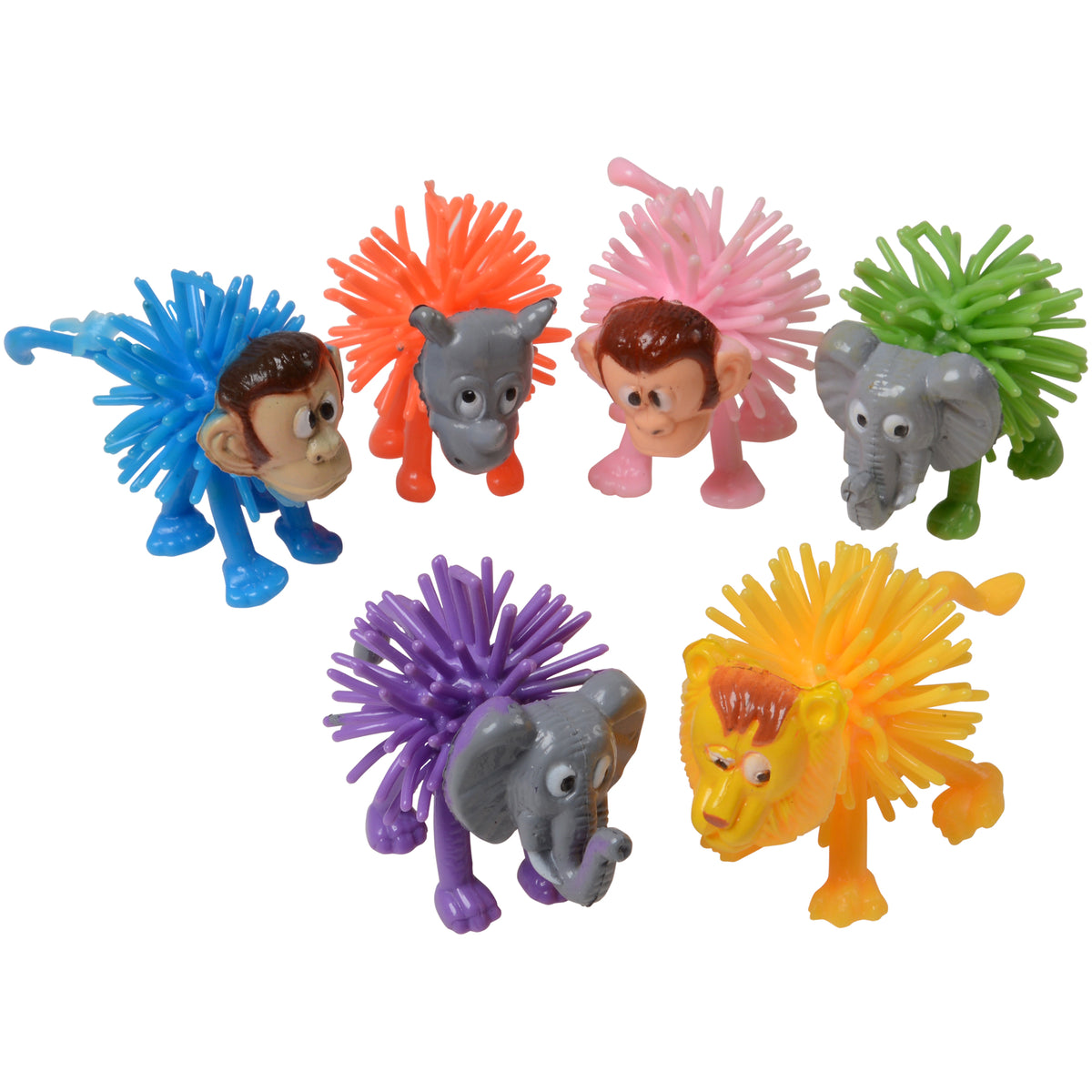 Wooly Wild Animals - 12 Count