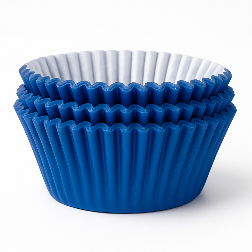 Royal Blue Baking Cups