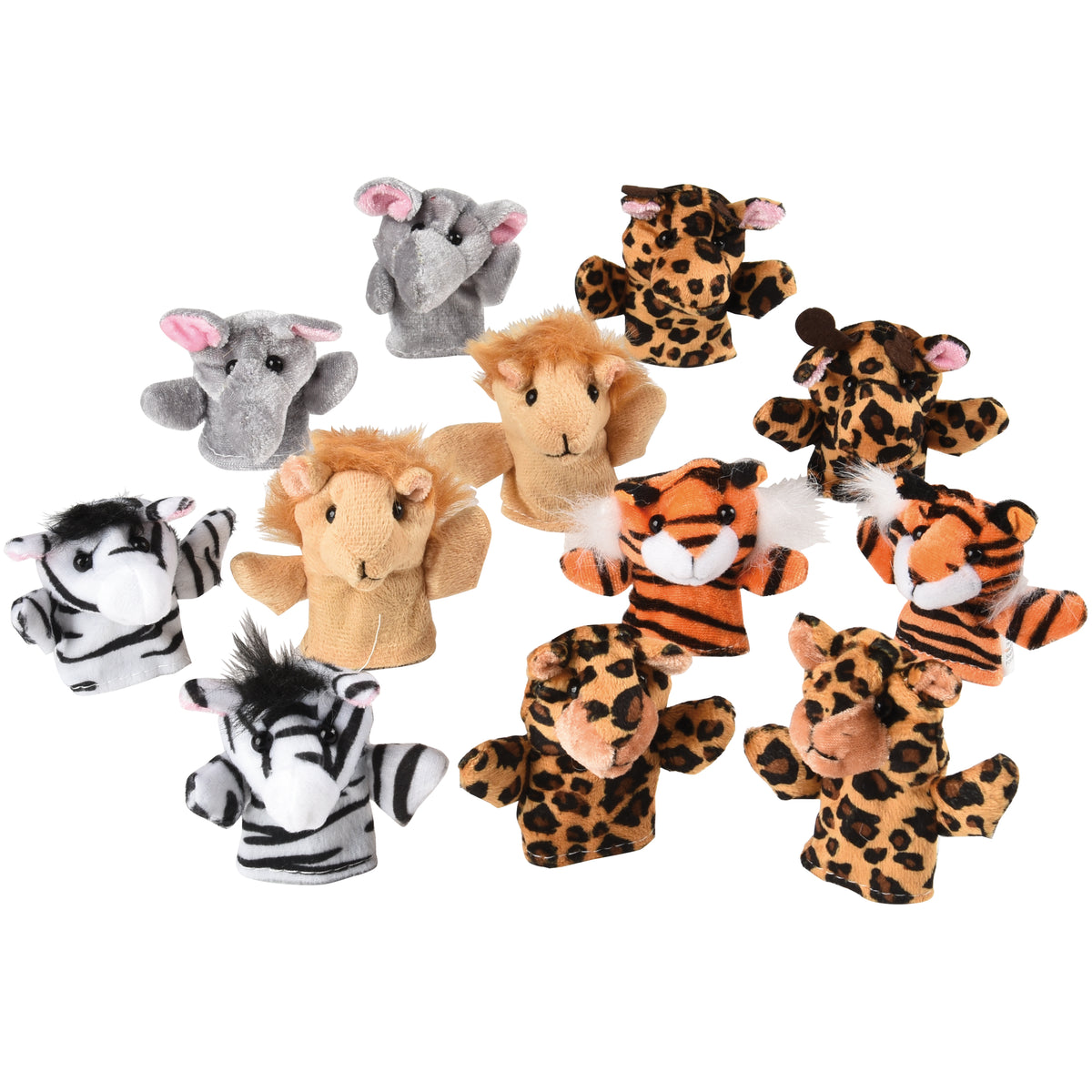 Wild Animal Finger Puppets