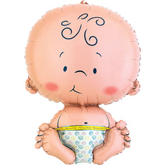 Welcome Baby Super Shape Foil Balloon - 26 Inches
