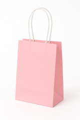 Pink Kraft Paper Gift Bag - 5"