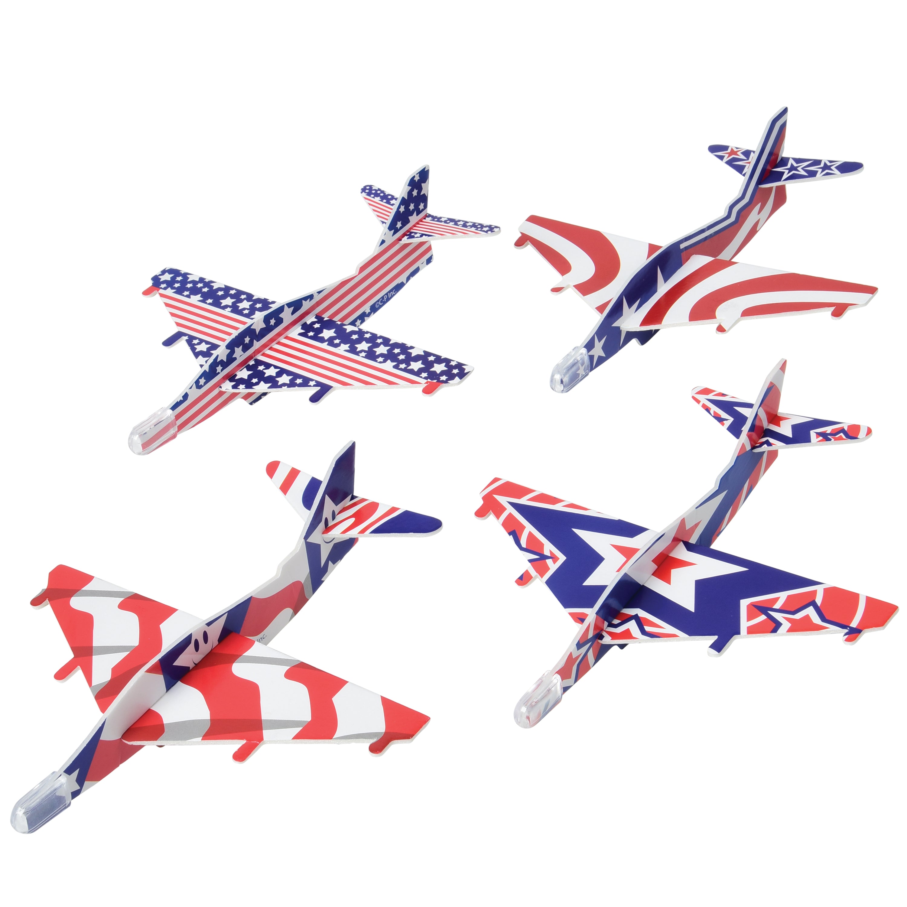 Patriotic Gliders - 12 Count