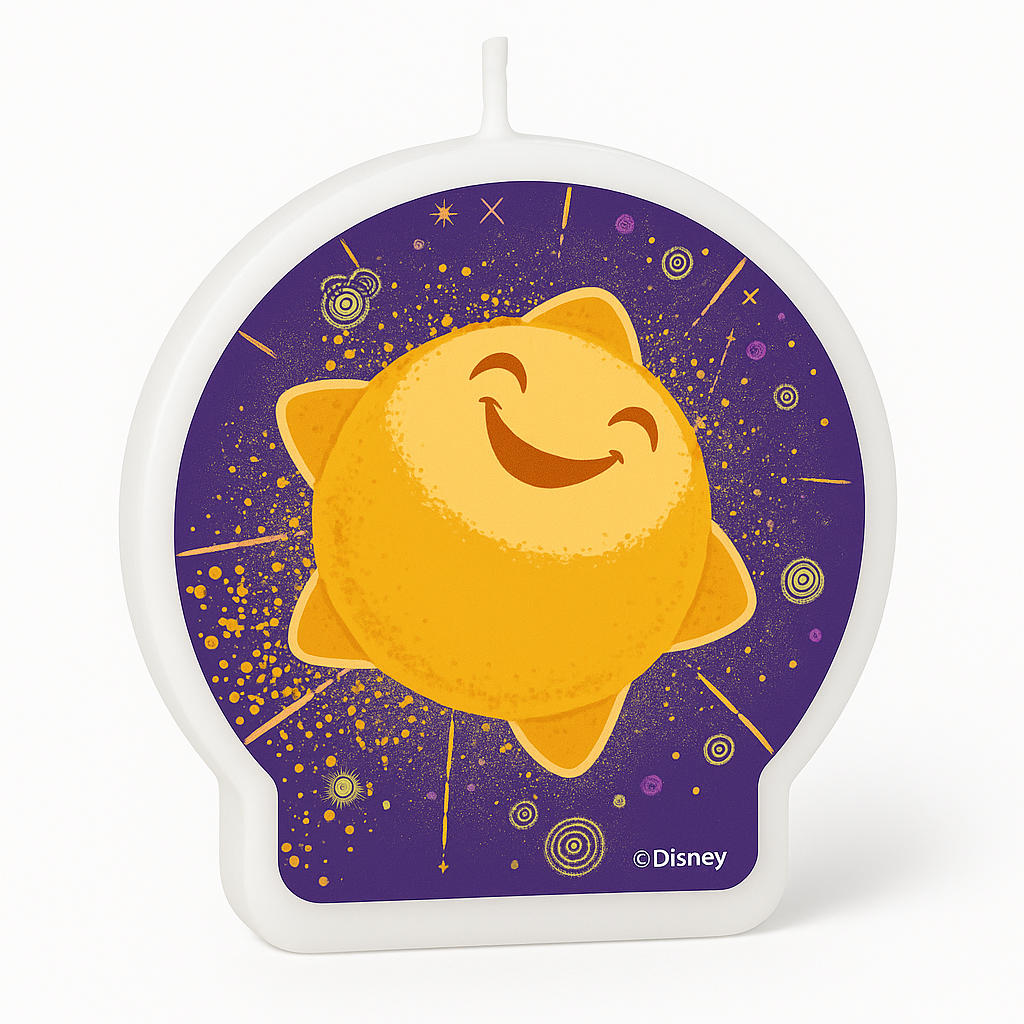 Disney Wish Molded Wax Birthday Candle