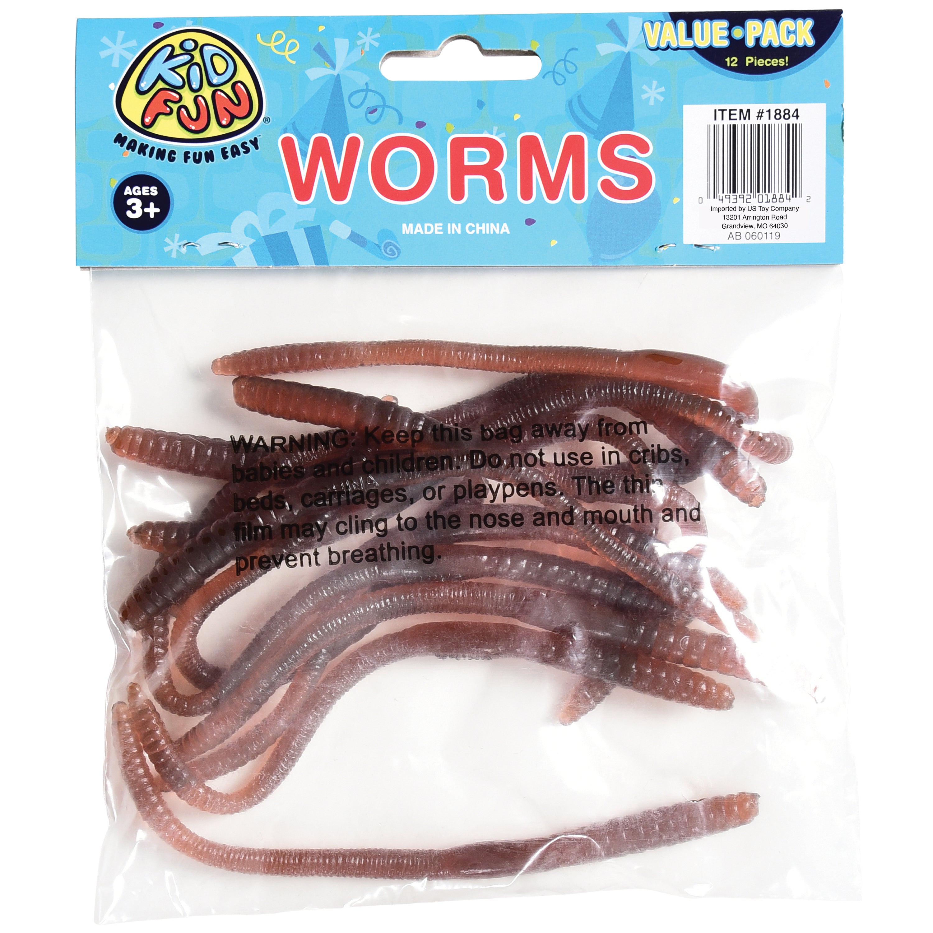 Worms - 12 Count