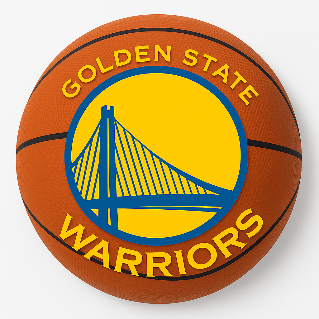 Golden State Warriors 12" Basketball Cutout