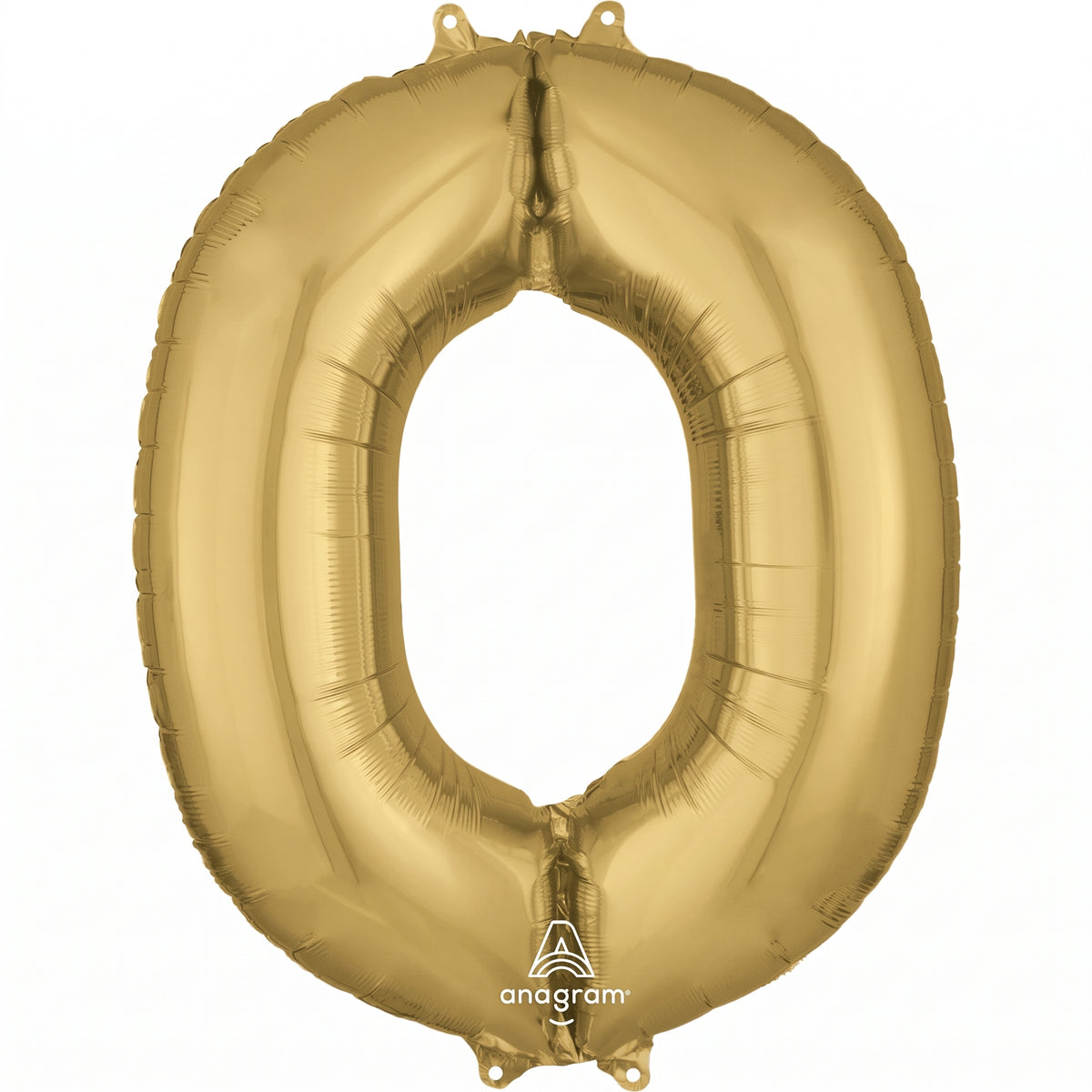 Gold Foil Letter "O" Balloon - Metallic Party Decor