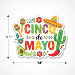 Festive Cinco de Mayo Party Cutout Decoration