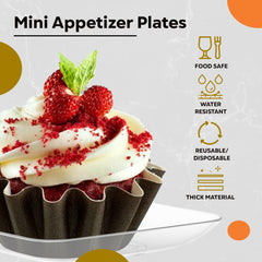 2.44 In. Clear Sauce Dishes | 20 Count