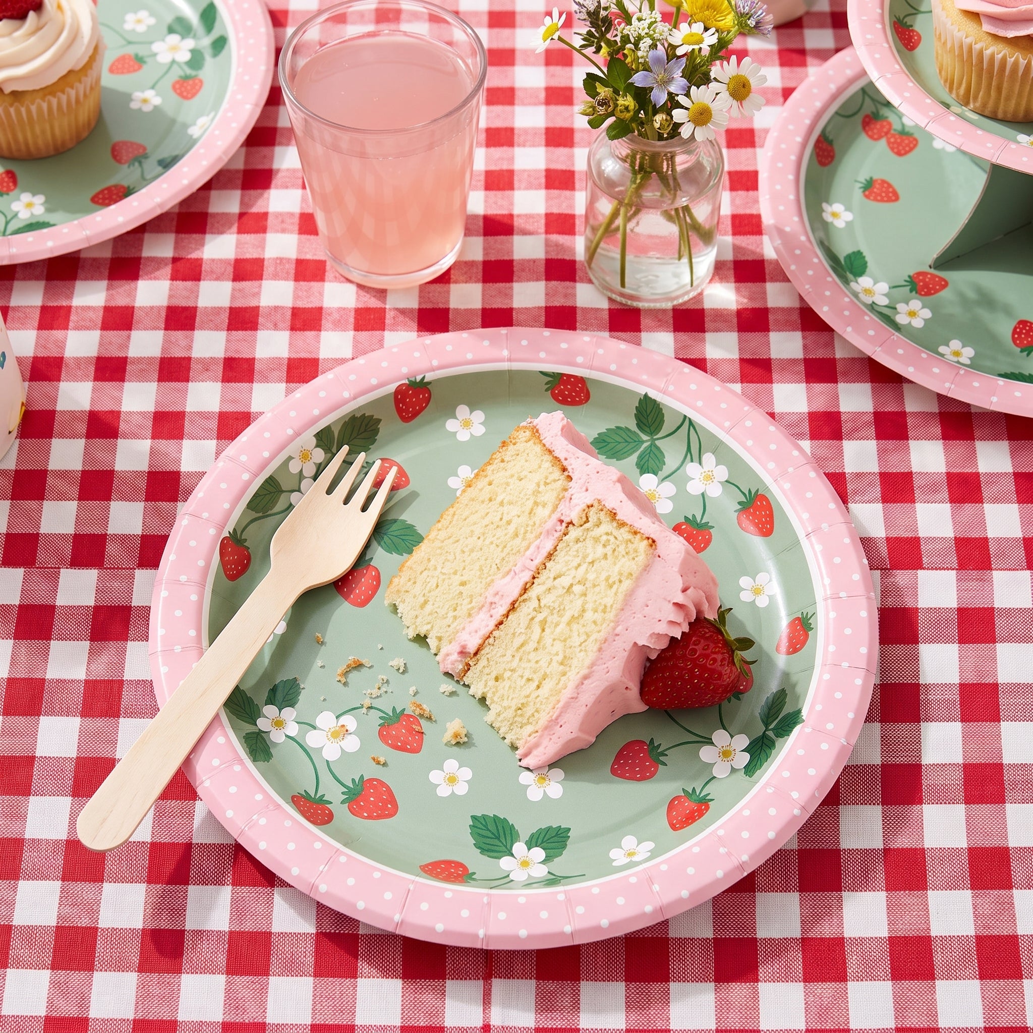 Strawberry Shortcake 7" Party Plates
